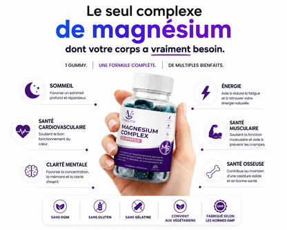 Gummies Magnésium Complex