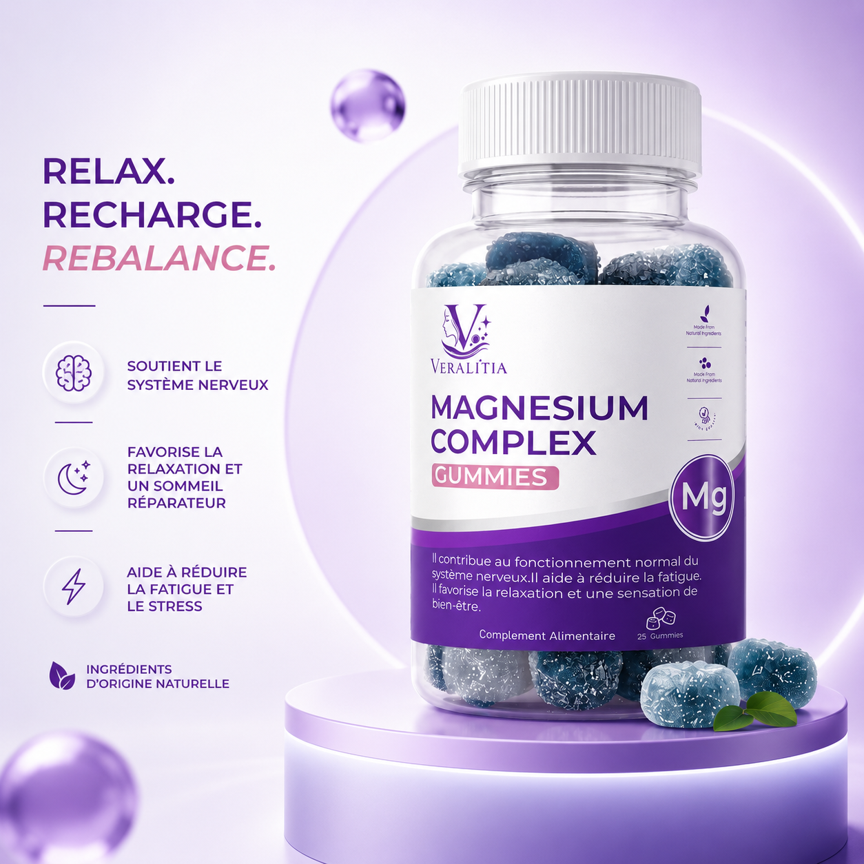 Gummies Magnésium Complex