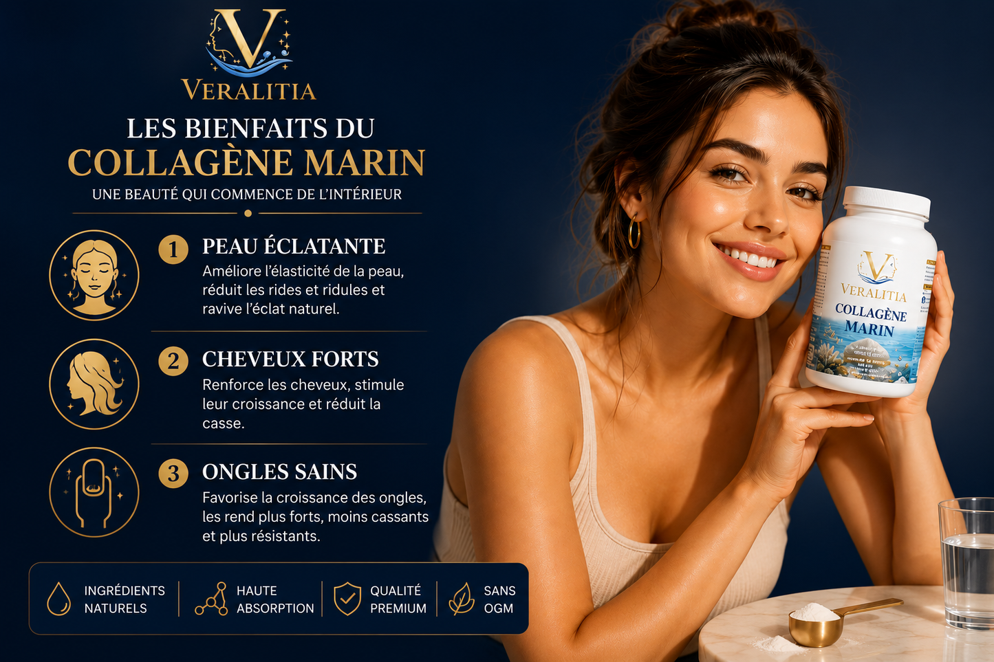 VERALITIA Marine Collagen 250g